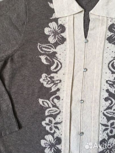 Кофта женская из шерсти и кашемира