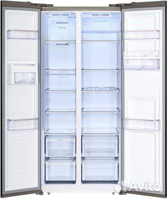 Холодильник Side by Side Hiberg RFS-484DX NFXd inv