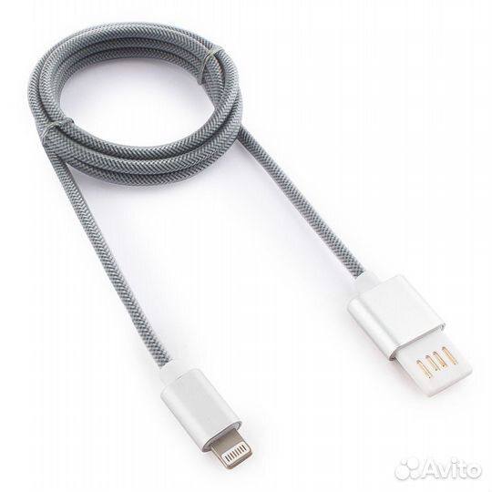 USB кабель для iPhone iPad 1 м в оплётке