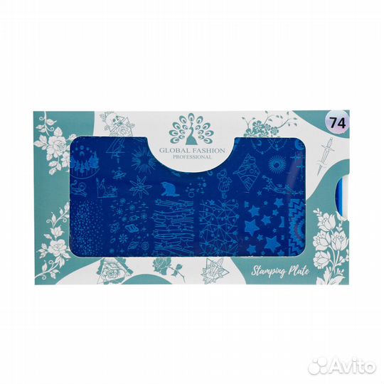 Диск для стемпинга Global Fashion #-74