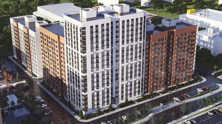 3-к. квартира, 69,1 м², 1/17 эт.