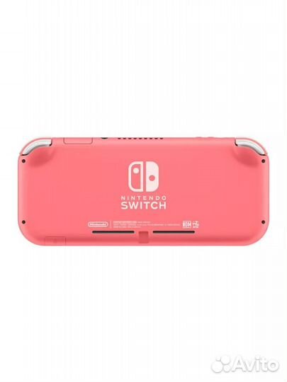 Новый прошитый Nintendo Switch Lite розовый