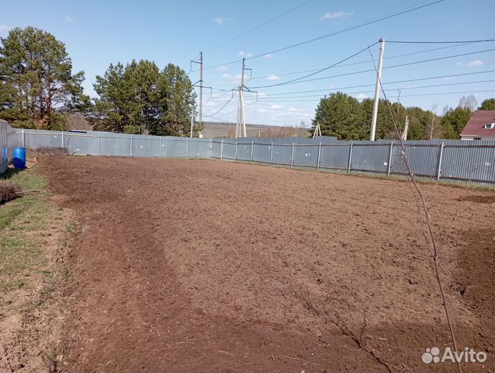 Вспашка земли мотоблоком