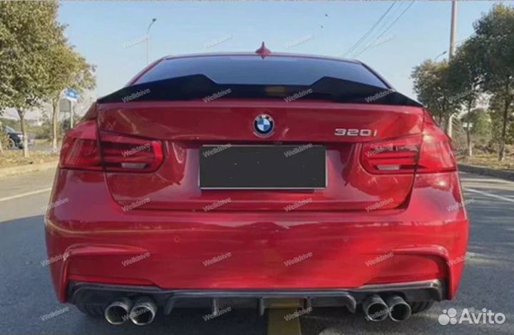 Спойлер BMW 3 F30 PSM стиль