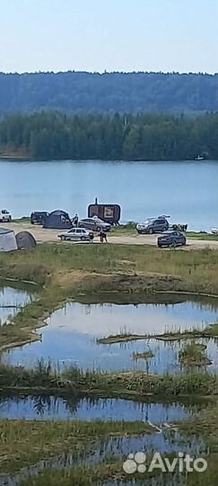 Баня на озере