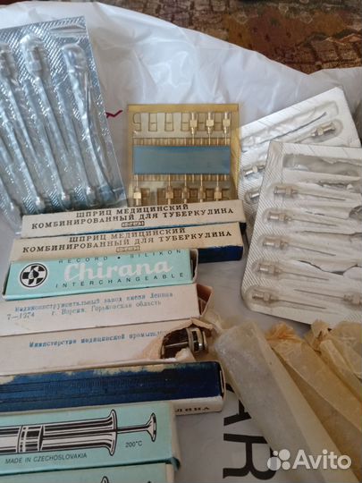 Шприцы многоразовые лот