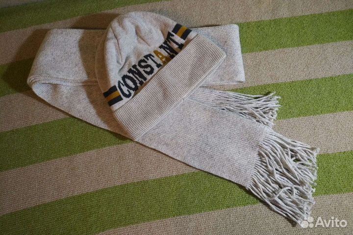 Комплект шапка и шарф