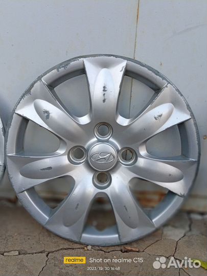 Колпаки r14 на хундай гетц