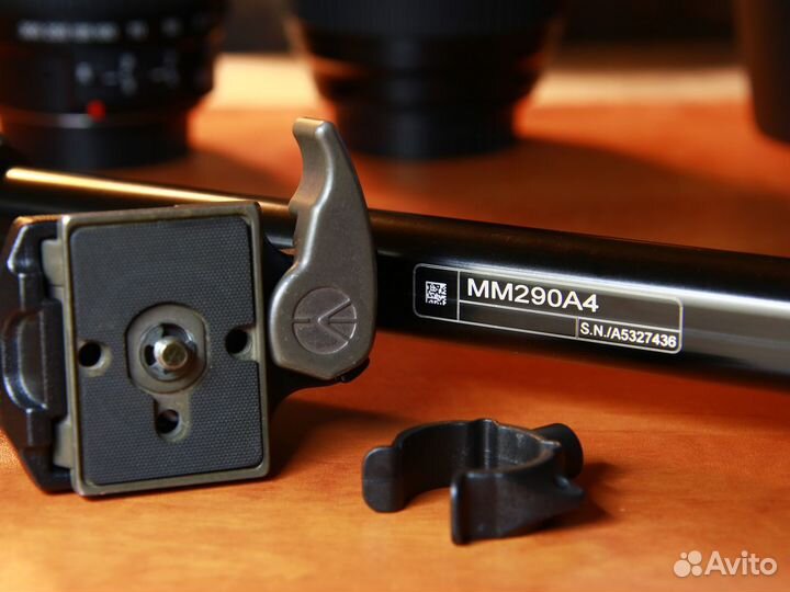 Штатив монопод Manfrotto MM290A4 + 234RC Италия