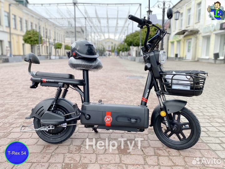 Электроскутер Sky Way 2024г. Black Limited