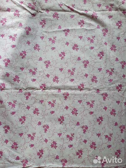 Ткань СССР ситец лен