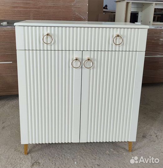 Обувница в прихожую белая