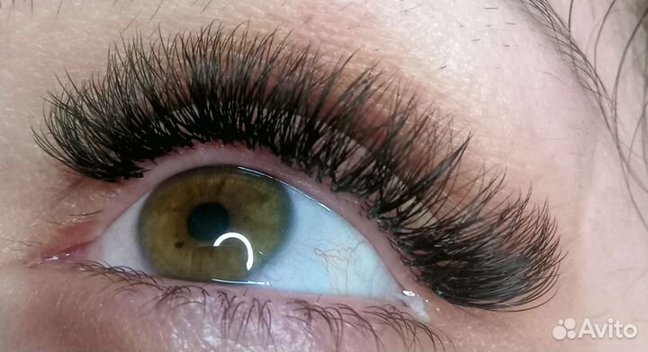 Наращивание ресниц нужна модель