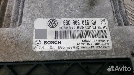 Блок управления двс volkswagen golf 6 (LBN03PF01)