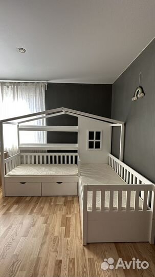 Детская кровать от 3 лет с бортиками бу