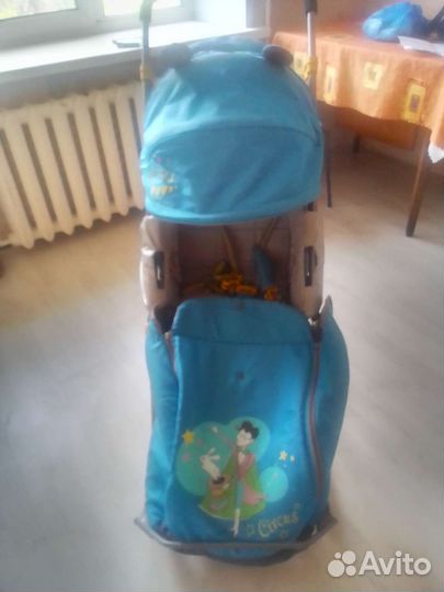Детские санки коляска