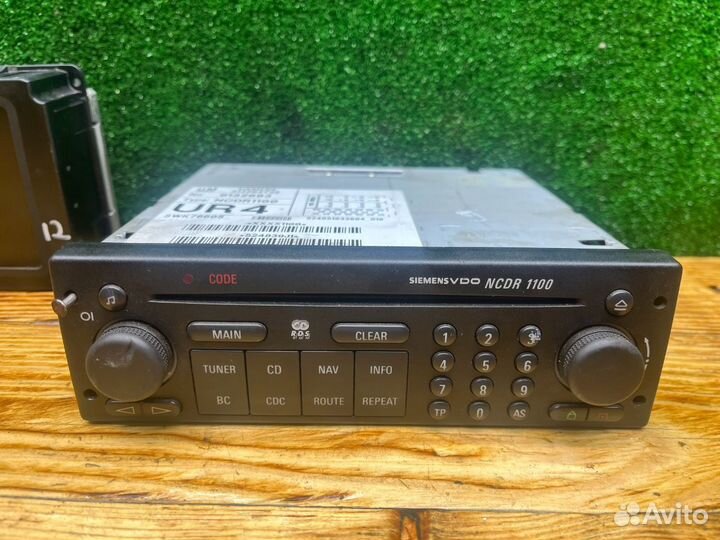 Магнитола (аудио система), Opel Zafira A 2003