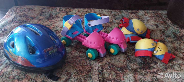 Детские ролики и защита