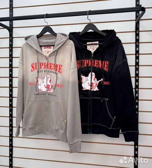 Зип худи True Religion x Supreme