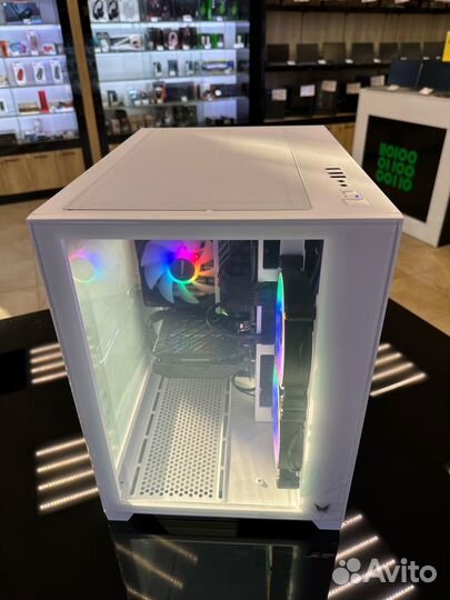 White Core i5 12400F RTX 4060 SSD-1Tb DDR4-16Gb