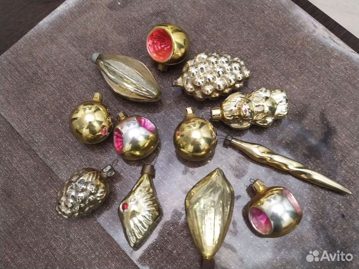 Елочные игрушки СССР