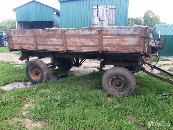 Прицеп тракторный 2ПТС-4 8876, 1989