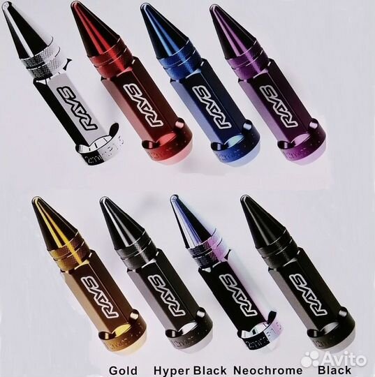 Гайки rays Spiked Steel Wheel Nut 