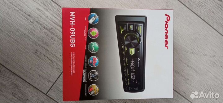 Автомагнитола pioneer MVH-09UBG 1 din