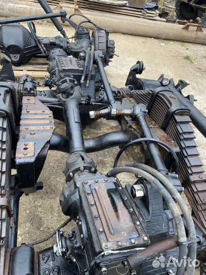 Балансирная подвеска с мостами в сборе Краз-260