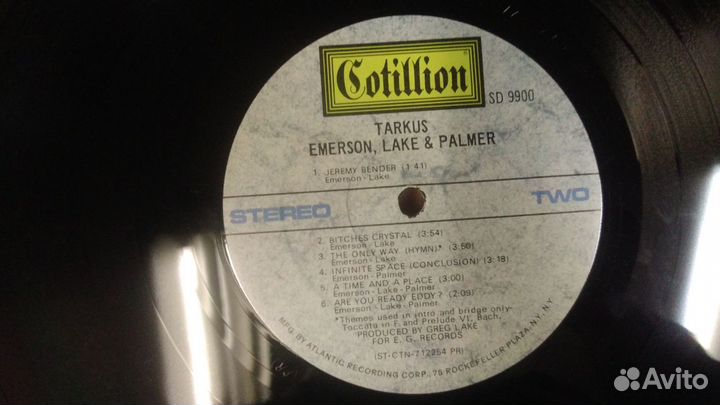 Emerson, Lake & Palmer - Tarkus (1971, USA)