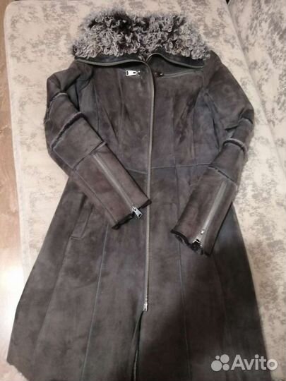 Дубленка натуральная женская 46 48 размер