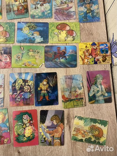 Стерео голографические календарики СССР