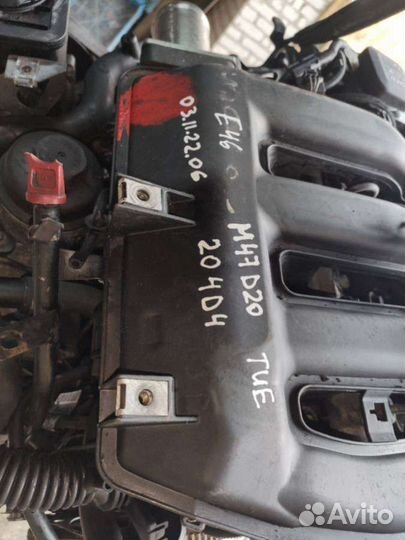 Двигатель BMW 3 E46 2004 M47D20,204D4