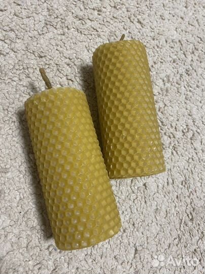 Свечи из вощины / восковые