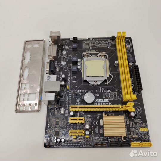 Материнская плата Asus h81m-k (1150)