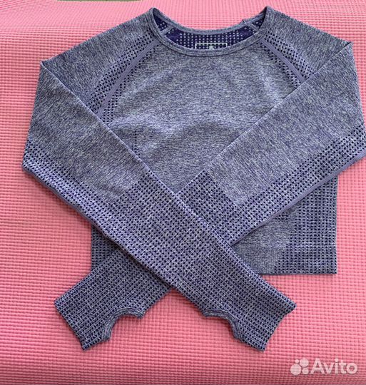 Бесшовный спортивный костюм, S размер