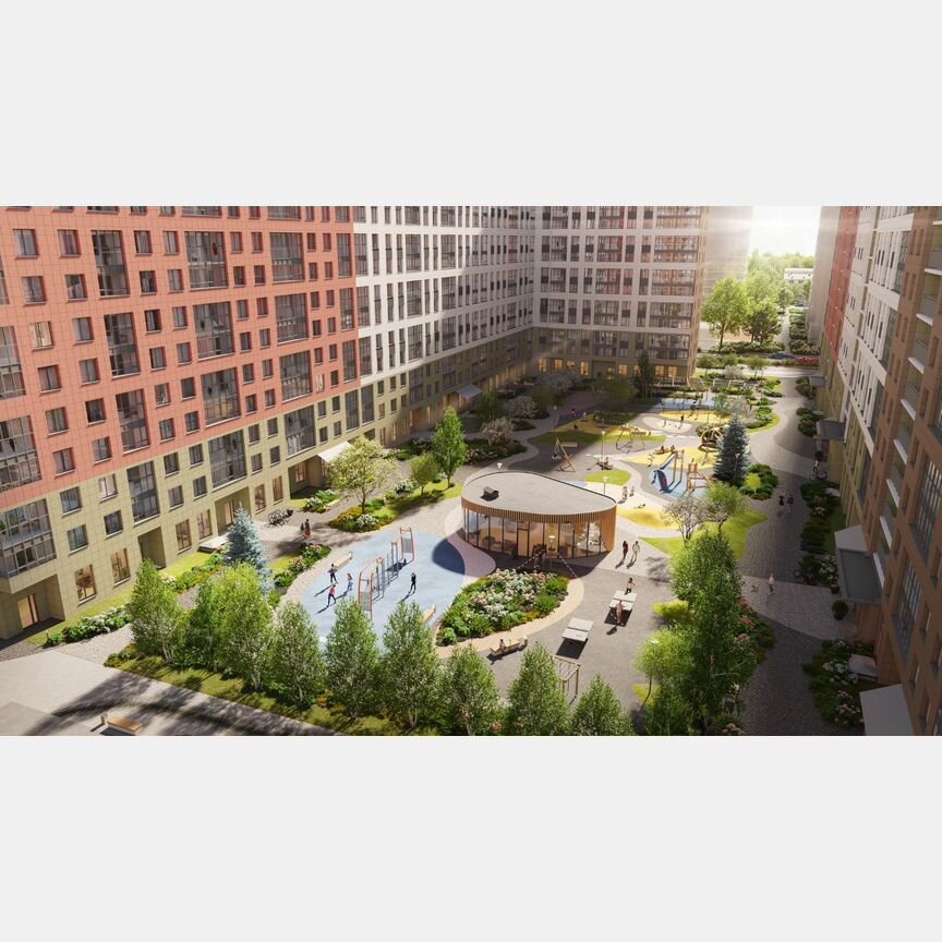 2-к. квартира, 60,6 м², 3/25 эт.