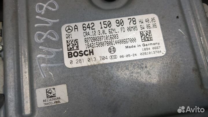 Блок управления двигателем Mercedes CLS C219, 2006