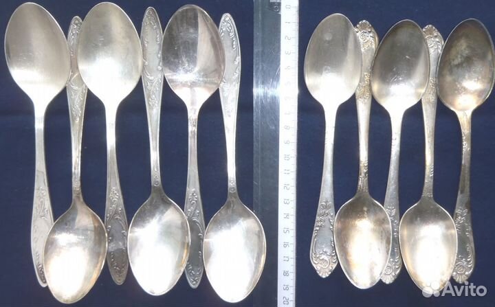 Ложки и вилки мельхиоровые (мнц) из СССР