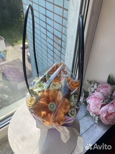 Съедобные букеты из шоколада. 1 сентября