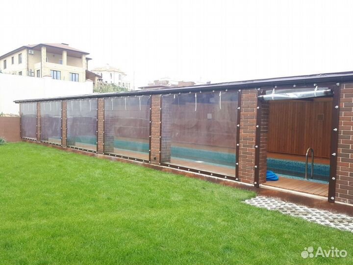 Мягкие окна для беседки