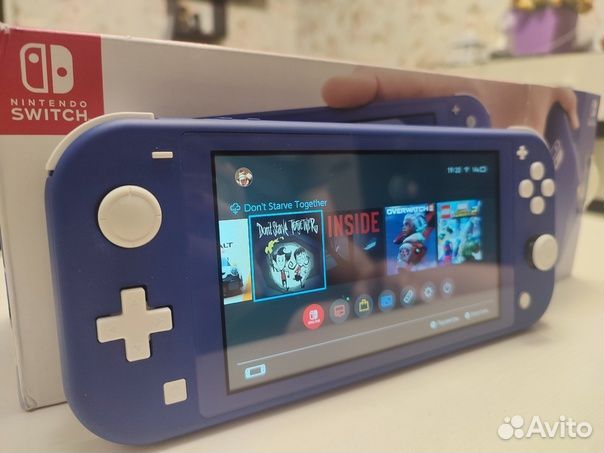 Nintendo switch lite с играми