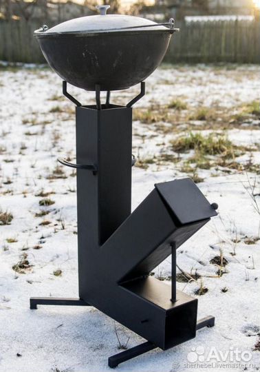 Походная печь Ракета