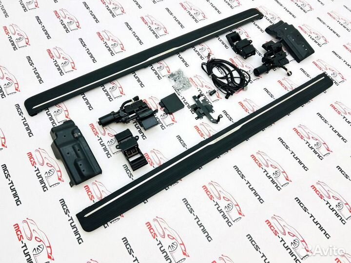 Пороги выдвижные Jaguar F-Pace 16 +