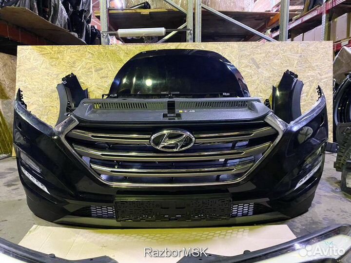 Hyundai Tucson 3 Ноускат передняя часть 2015-2018