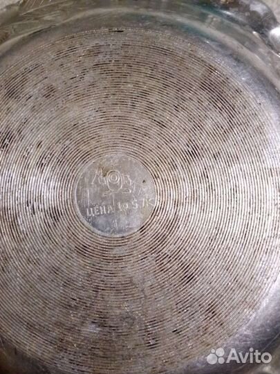 Алюминиевая посуда с позолотой СССР