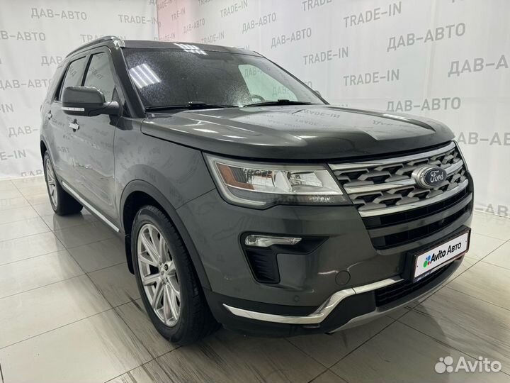 Ford Explorer 3.5 AT, 2018, 166 000 км