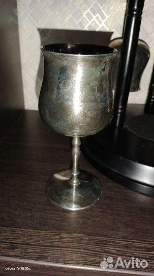 Серебряные бокалы от сбербанка