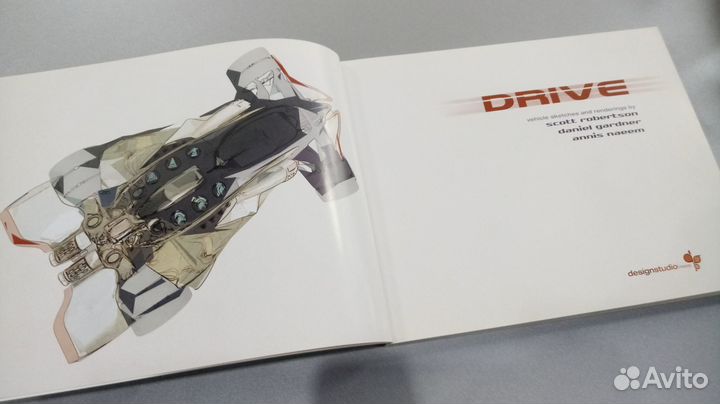 Книга Drive vehicle sketches by Scott Robertson
