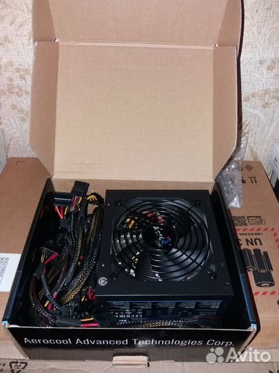 Блок питания Aerocool kcas plus 400W 80Plus Bronze